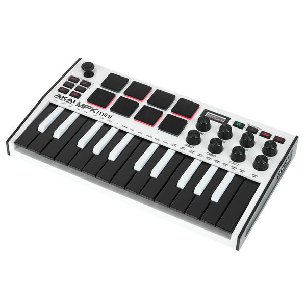 Akai MPK Mini MK3 WH – Le Clavier Maître MIDI Compact et Performant