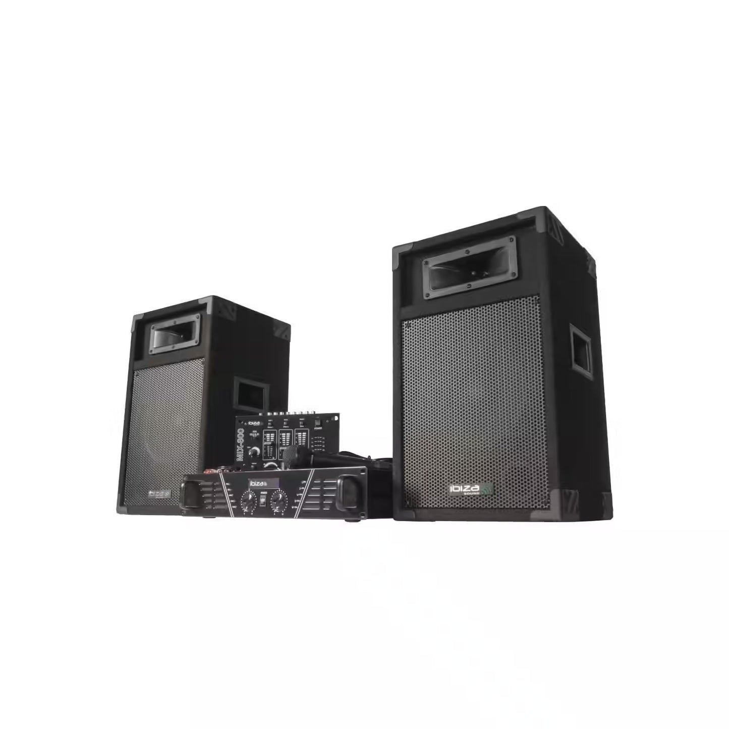 Kit de Sonorisation Ibiza Sound DJ300 – 2 x 240W pour Vos Soirées Disco