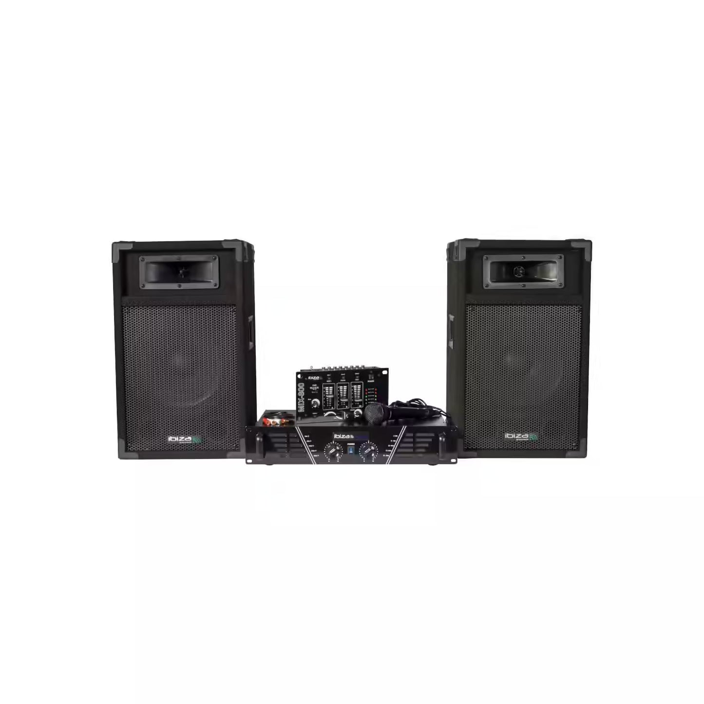 Kit de Sonorisation Ibiza Sound DJ300 – 2 x 240W pour Vos Soirées Disco