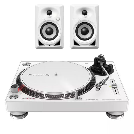 Pack Pioneer DJ PLX-500-W & DM-40-W – La Solution Audio Complète pour DJ et Audiophiles