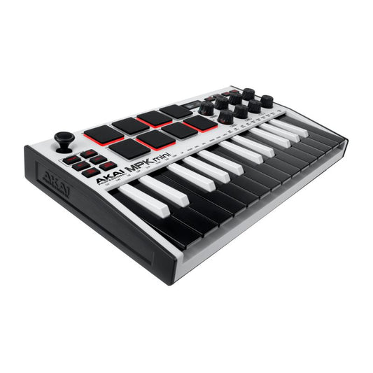 Akai MPK Mini MK3 WH – Le Clavier Maître MIDI Compact et Performant